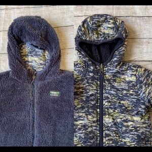 Reversible LL Bean Boys Down Jacket size 2 T